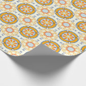 Marokkaans tapijtenpapier cadeaupapier (Hoek)