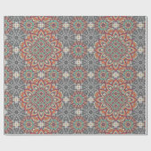 Marokkaans tapijtenpapier cadeaupapier (Vlak)