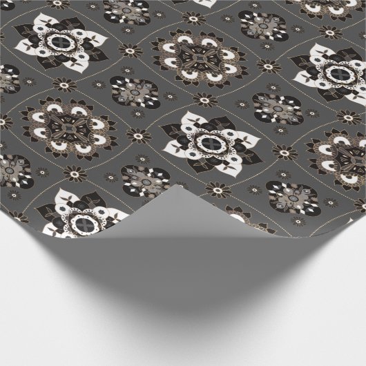 Marokkaans Tegel patroonpapier Cadeaupapier (Hoek)