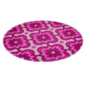 Marokkaans tegelpatroon - Fuchsia Pink Snijplank (Hoek)