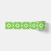 Marokkaans tegelpatroon - Lime Green Grosgrain Lint (Voorkant)