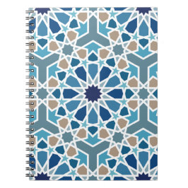 Marokkaans tegelpatroon notitieboek