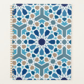 Marokkaans tegelpatroon planner (Voorkant)