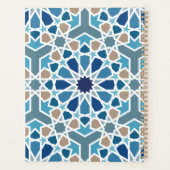 Marokkaans tegelpatroon planner (Achterkant)