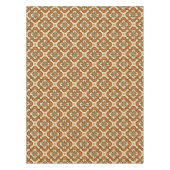 Marokkaans tegelpatroon - Rust en Tan Tafelkleed (Voorkant)