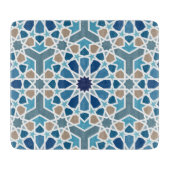 Marokkaans tegelpatroon snijplank (Voorkant)