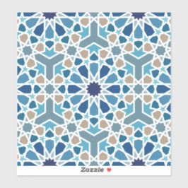 Marokkaans tegelpatroon sticker