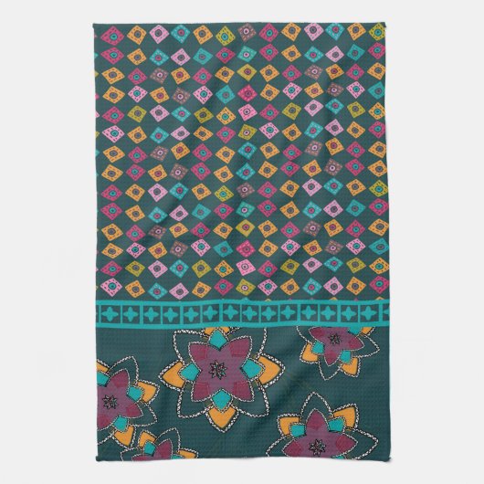 Marokkaans theedoek voor patchwork (Verticaal)