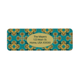 Marokkaans thema etiket