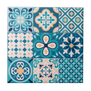 Marokkaans Tile Patroon  Tegeltje