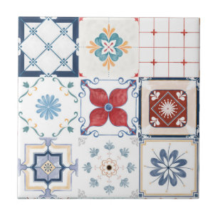 Marokkaans Tile Patroon  Tegeltje