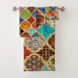 Marokkaans Turks Kleurrijke Luxe Decoratief Bad Handdoek