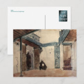 Marokkaans zakboek #1 van Eugène Delacroix Briefkaart (Voorkant / Achterkant)