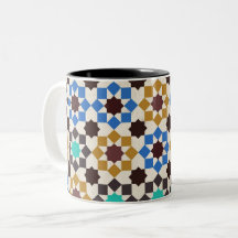 Marokkaans Zellige Geometrisch Mozaïekpatroon
