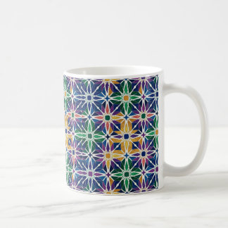 Marokkaans Zellige Geometrisch Tegelpatroon Koffiemok