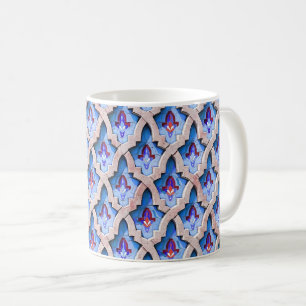 Marokkaans Zellige-tegelpatroon Koffiemok