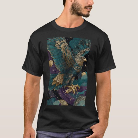 Marokkaanse adelaar Zellige t-shirt (Voorkant)