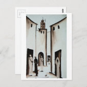 Marokkaanse Alleyway Briefkaart (Voorkant / Achterkant)