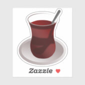 Marokkaanse Arabische Midden-Oosterse thee Sticker (Vel)