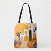 Marokkaanse architectuur Abstract Tote Bag (Voorkant)