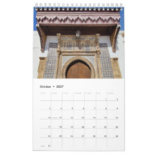 Marokkaanse Architectuur Kalender