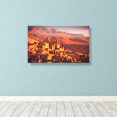 Marokkaanse Atlas tableau Canvas Afdruk (Insitu (Houten vloer))