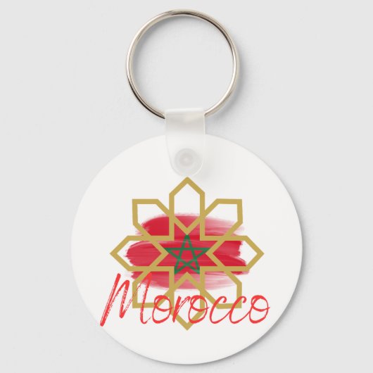 Marokkaanse Avontuur Sleutelhanger (Voorkant)