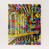 Marokkaanse Babouche Slippers Legpuzzel (Verticaal)