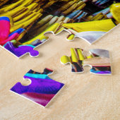 Marokkaanse Babouche Slippers Legpuzzel (Zijkant)