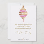 Marokkaanse Bat Mitswa Bewaar de datum Kaart (Achterkant)