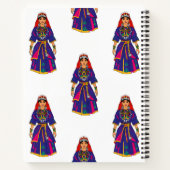 Marokkaanse Berbère traditionele jurk Notitieboek (Achterkant)