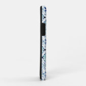 Marokkaanse blauwe tegel waterverf Case-Mate iPhone case (Achterkant/rechts)