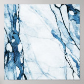 Marokkaanse blauwvis poster (Voorkant)