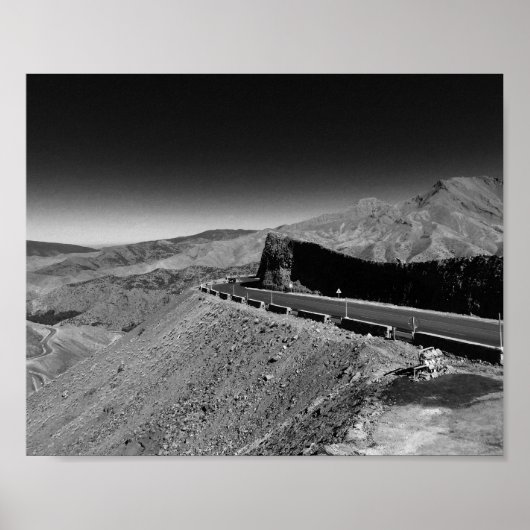 Marokkaanse bocht poster (Voorkant)