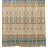 Marokkaanse Boho douchegordijn stijl 2 (Voorkant)