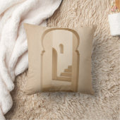 Marokkaanse boog decoratieve kussensloop | Minimal Kussen (Deken)