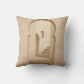 Marokkaanse boog decoratieve kussensloop | Minimal Kussen (Achterkant)
