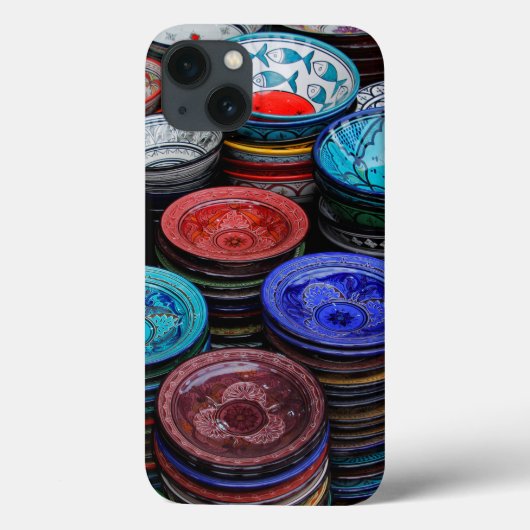 Marokkaanse Borden op de markt Case-Mate iPhone Case (Achterkant)