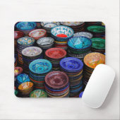 Marokkaanse Borden op de markt Muismat (Met muis)