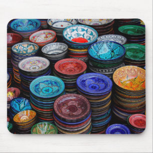 Marokkaanse Borden op de markt Muismat