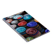 Marokkaanse Borden op de markt Notitieboek (Rechterzijde)