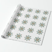 Marokkaanse Borduurster Ster Cadeaupapier (Uitgerold)