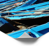 Marokkaanse boten poster (Hoek)