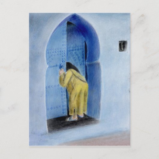 marokkaanse briefkaart (Voorkant)