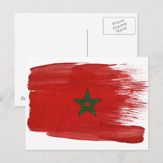 Marokkaanse Briefkaarten (Voorkant / Achterkant)