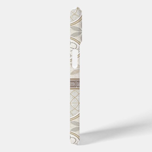 Marokkaanse Crème Taupe Chocolade Geometrische Teg Case-Mate iPhone Case (Achterkant / Rechts)