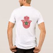Marokkaanse cultuur  Tri-Blend shirt (Achterkant)