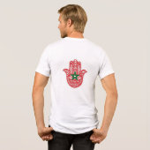 Marokkaanse cultuur  Tri-Blend shirt (Achterkant volledig)