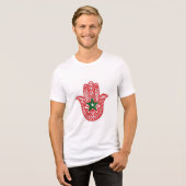 Marokkaanse cultuur  Tri-Blend shirt (Voorkant volledig)