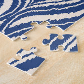 Marokkaanse damast, abstract naadloos patroon. legpuzzel (Zijkant)